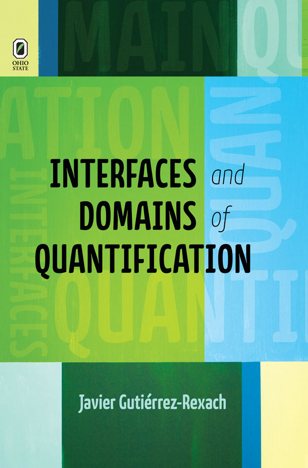 Interfaces and Domains of Quantification cover