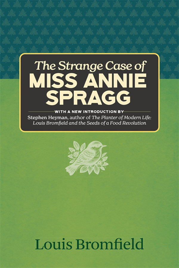 The Strange Case of Miss Annie Spragg cover