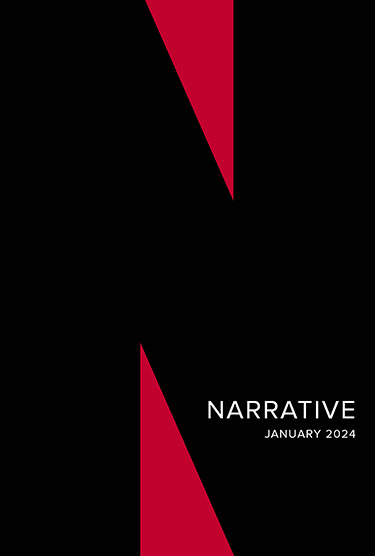 Narrative journal cover